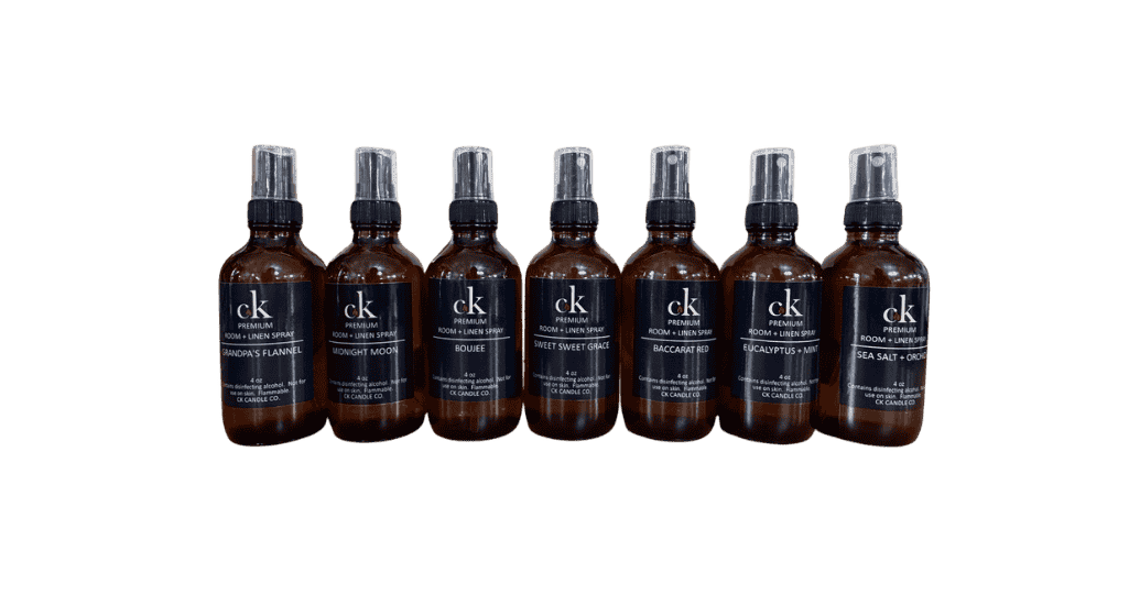 CK Candle Co. Premium Room + Linen Spray — 4 oz