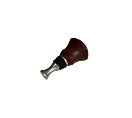Leopardwood Hand-Turned Bottle Stopper — J. Baker Louisiana