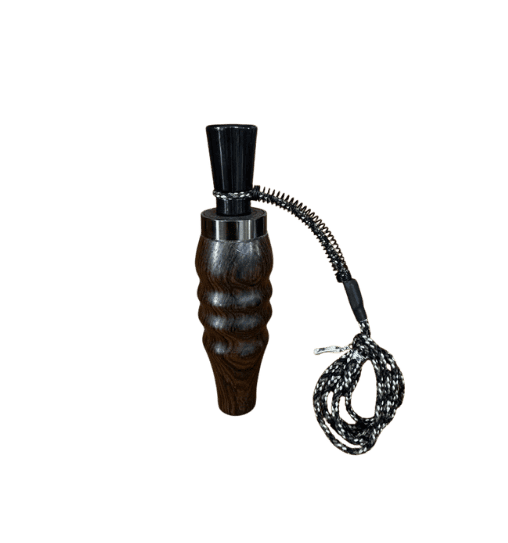 Bocote Hand-Turned Single Reed Duck Call — J. Baker Louisiana
