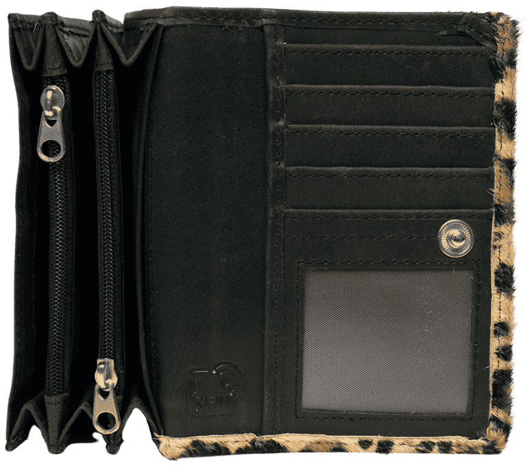 Arrigo Leather Black Buffalo Ladies Wallet - Cheetah (I)2.png