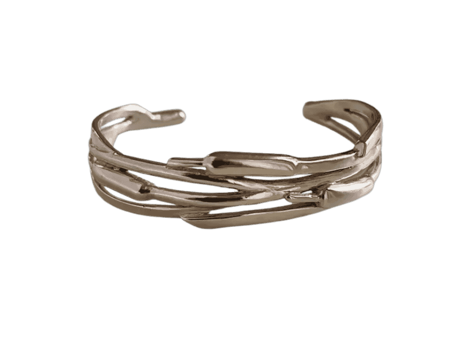 Cattail Cuff Bracelet — MIMOSA Handcrafted Jewelry