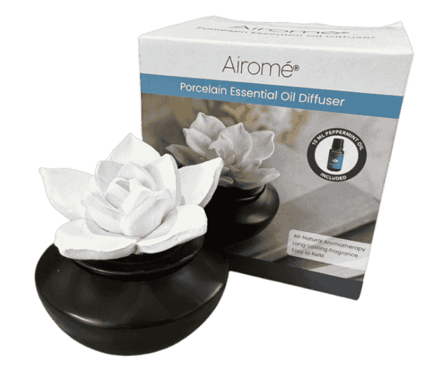 Airome Porcelain Essential Oil Diffuser Gardenia.png