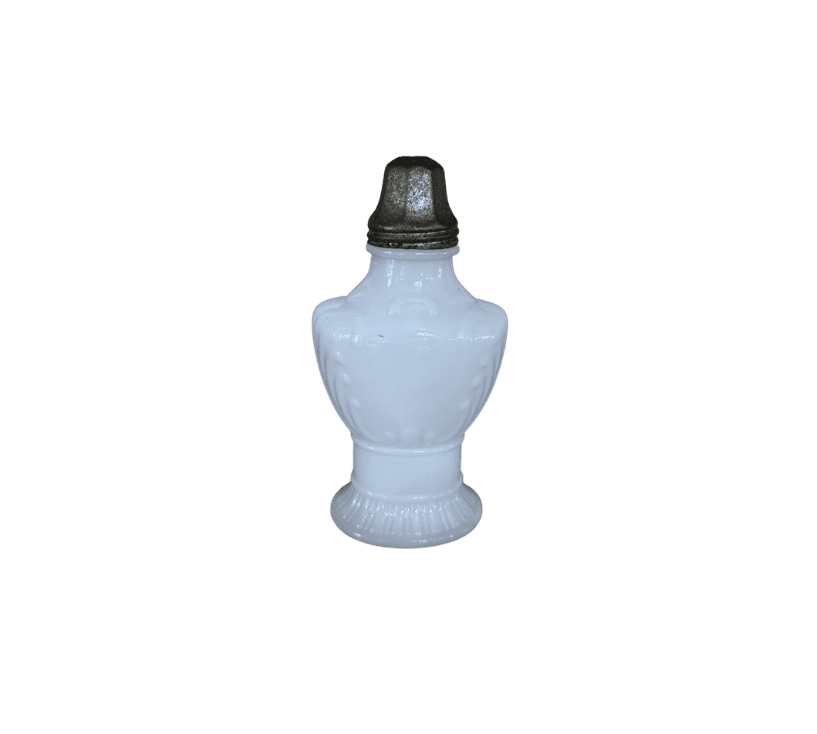 Antique Milk Glass Salt Shaker