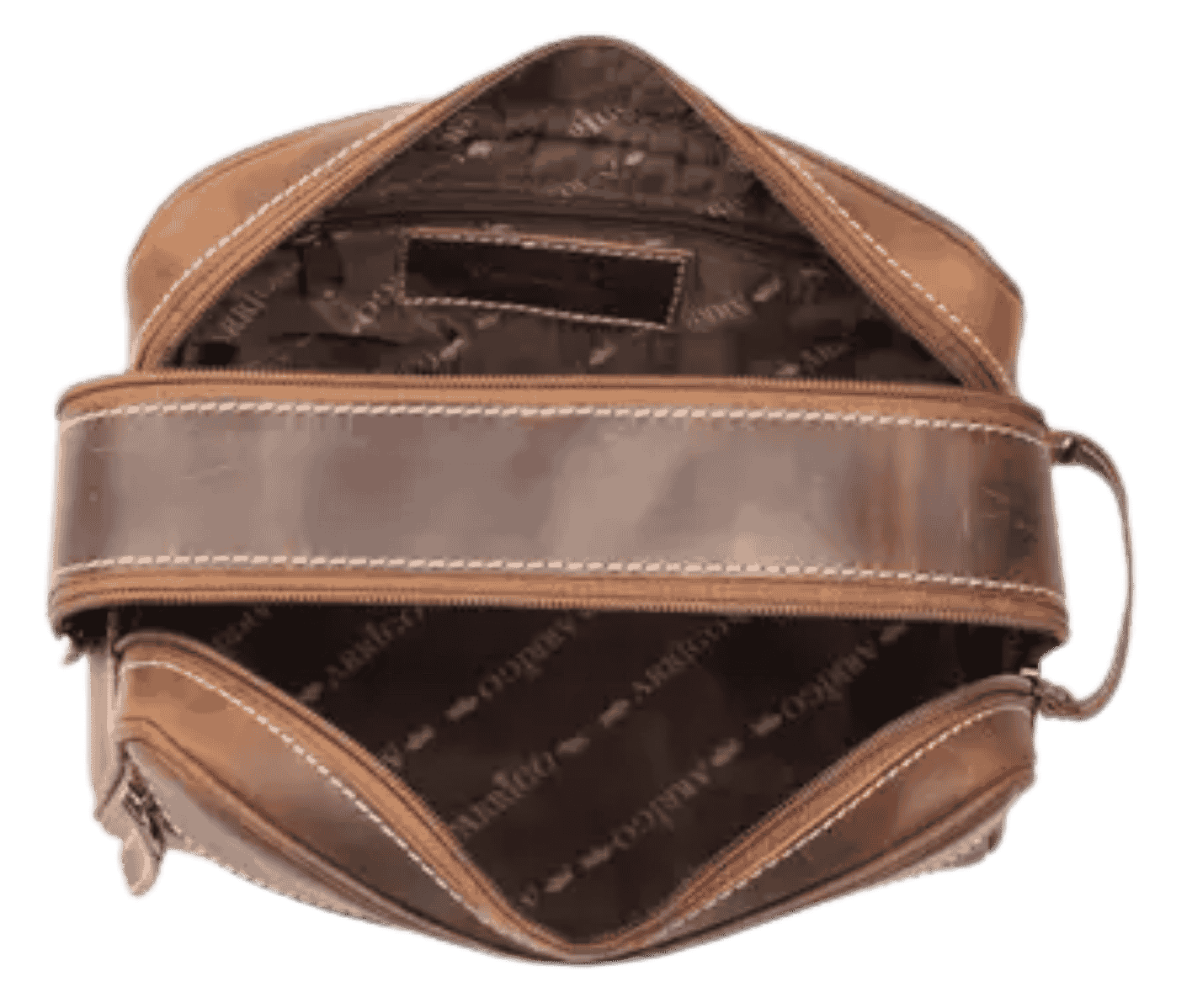 Arrigo Leather Men's Toiletry Bag - Cognac (I).png