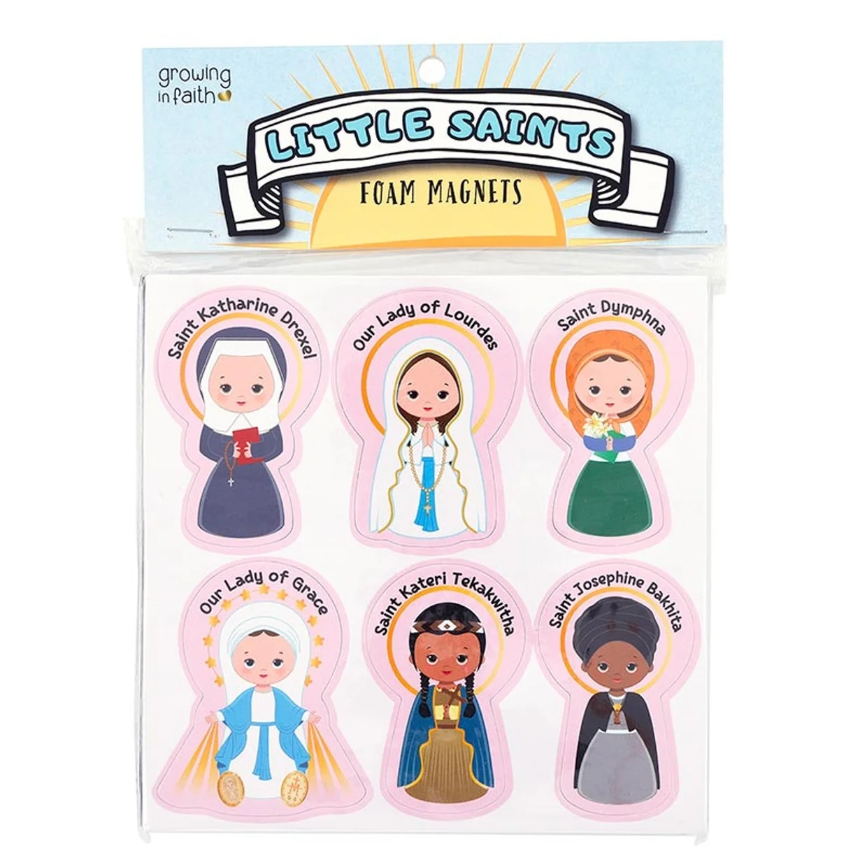 Little Saints Foam Magnet Set