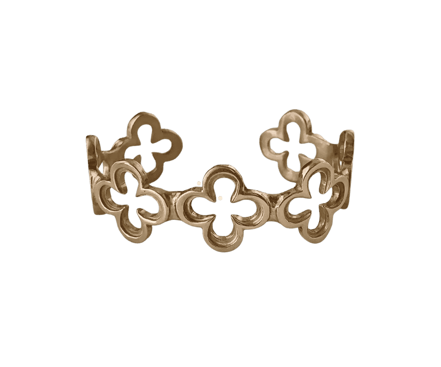 Old State Capitol Quatrefoil Cuff — MIMOSA Handcrafted Jewelry