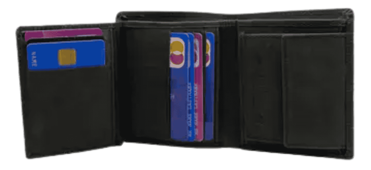 Arrigo Leather Men's Billfold - Black (I).png