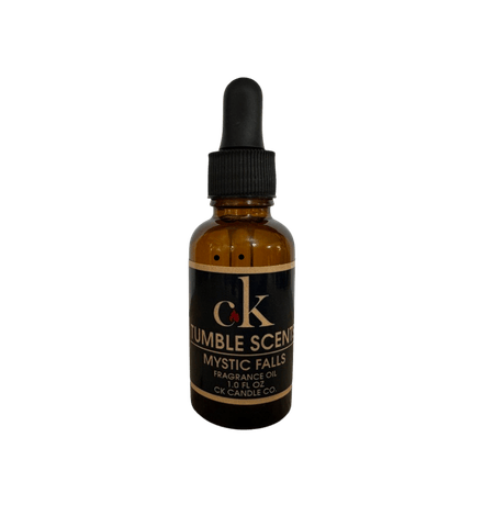 Mystic Falls Tumble Scents fragrance oil by CK Candle Company, bold musk with jasmine, sandalwood, leather, patchouli and amber