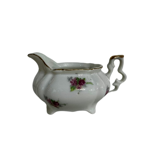 Vintage ESCO Japan Floral Porcelain Creamer