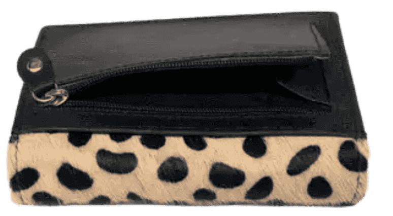 Arrigo Leather Black Buffalo Ladies Wallet - Cheetah (B).png