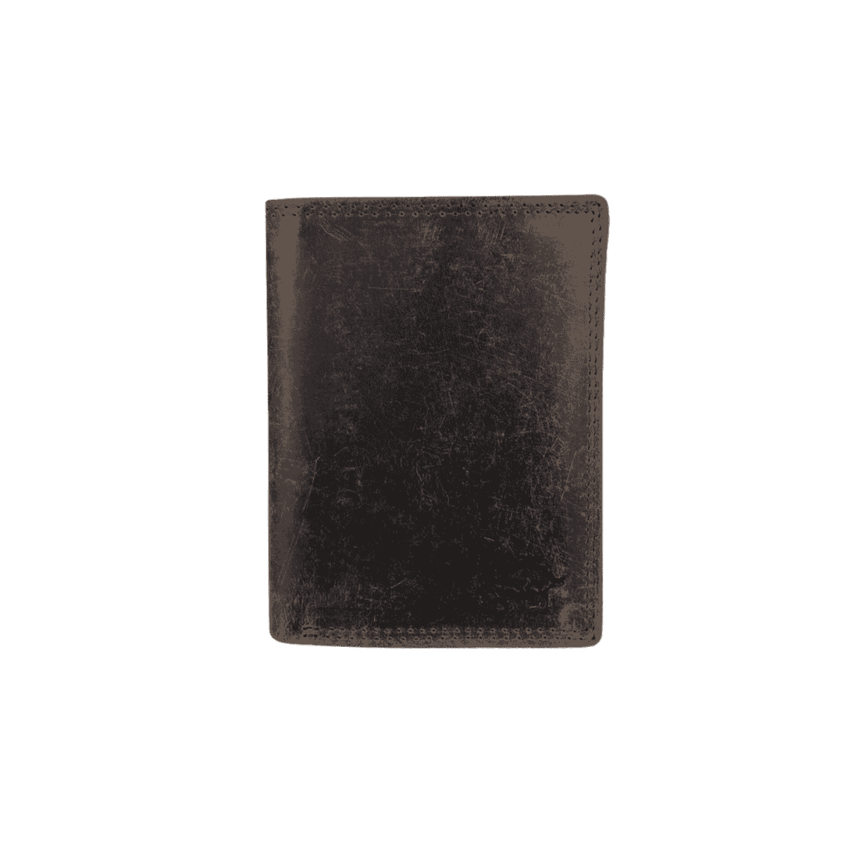 Arrigo Leather Men's Buffalo Wallet — Dark Brown