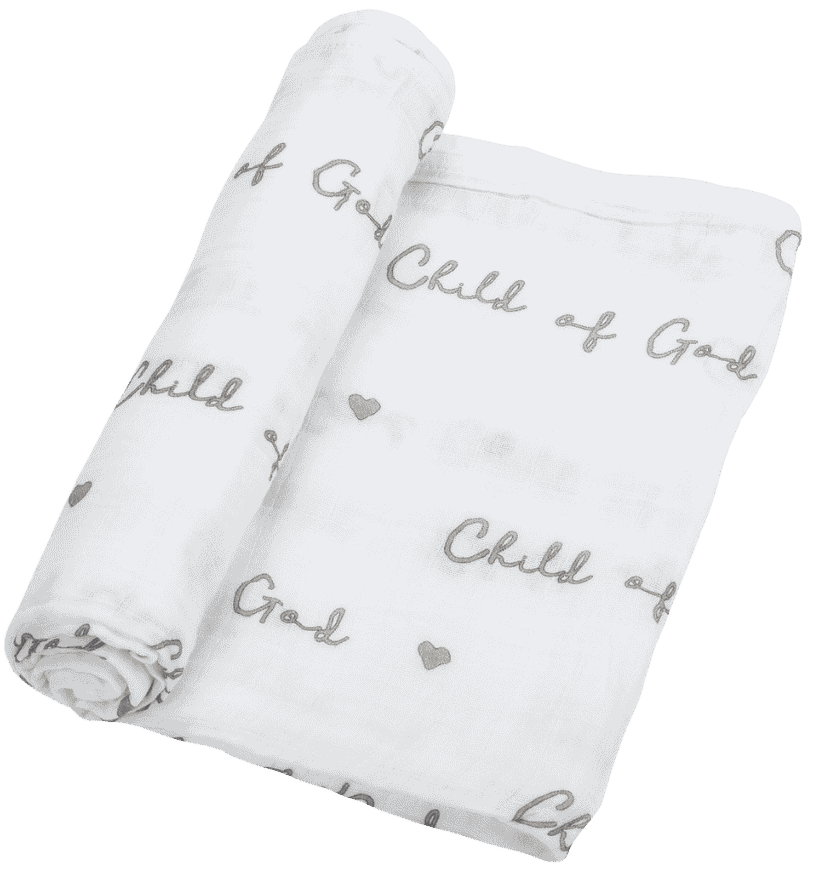 Lollybanks Muslin Swaddle - Child of God2.png
