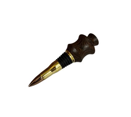 Bocote Hand-Turned Bottle Stopper — J. Baker Louisiana