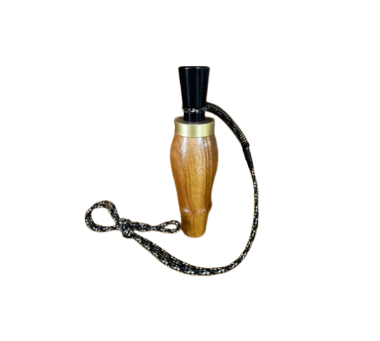 Canary Wood Hand-Turned Single Reed Duck Call — J. Baker Louisiana