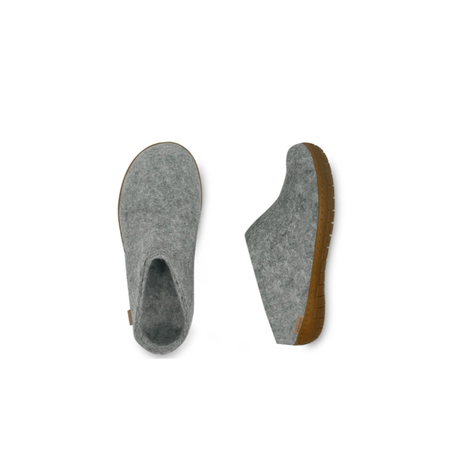 Glerups Honey Rubber Slip on Grey C.png