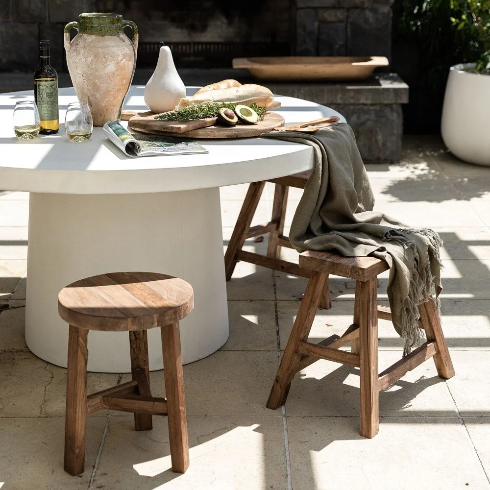 Hawthorne - Milazzo Round Concrete Table (150cm)
