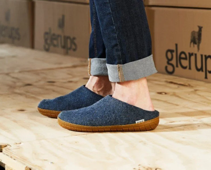 Glerups Honey Rubber Slip on Denim 7.jpg