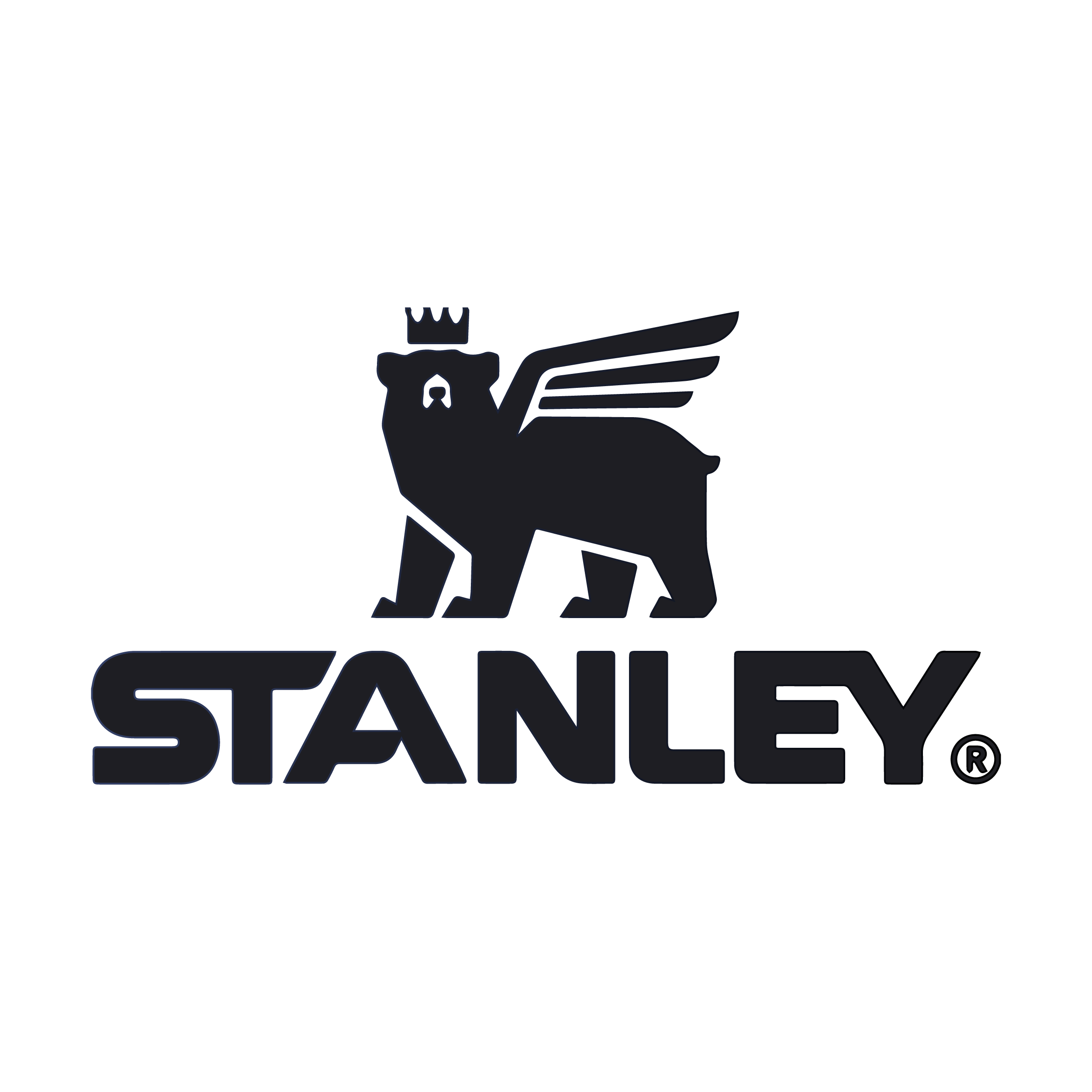 Stanley logo in black.