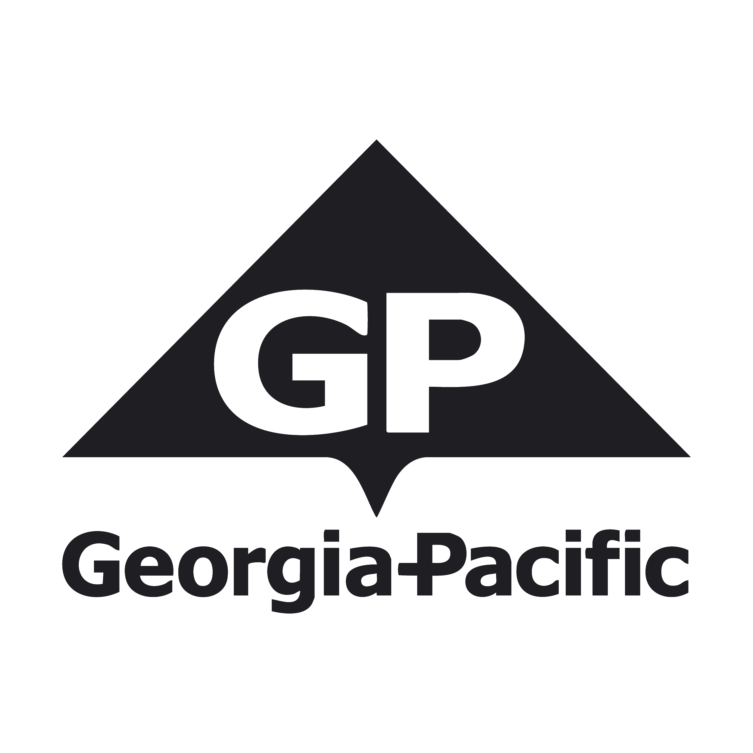 Georgia-Pacific logo in black.