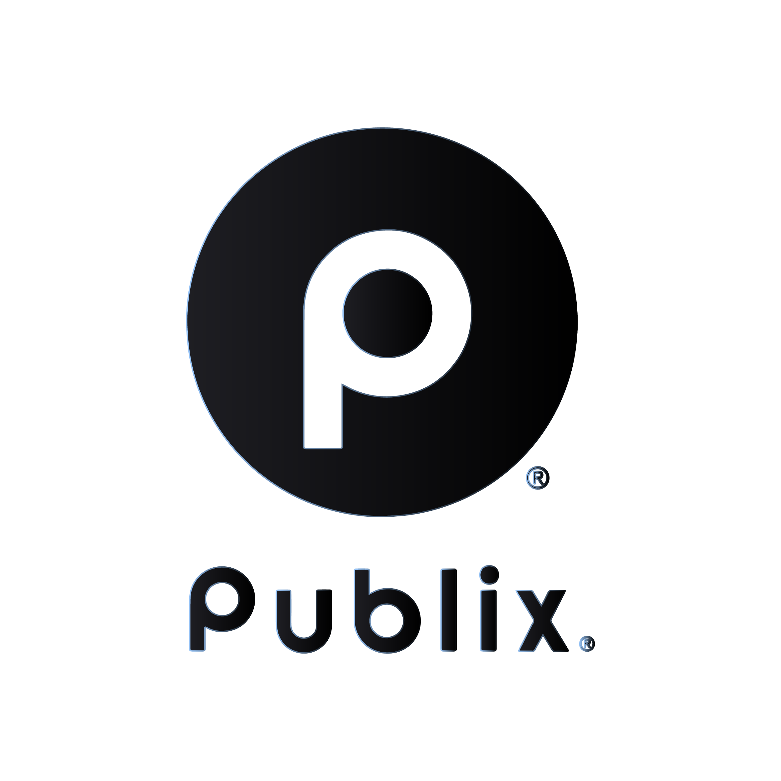Publix logo in black.