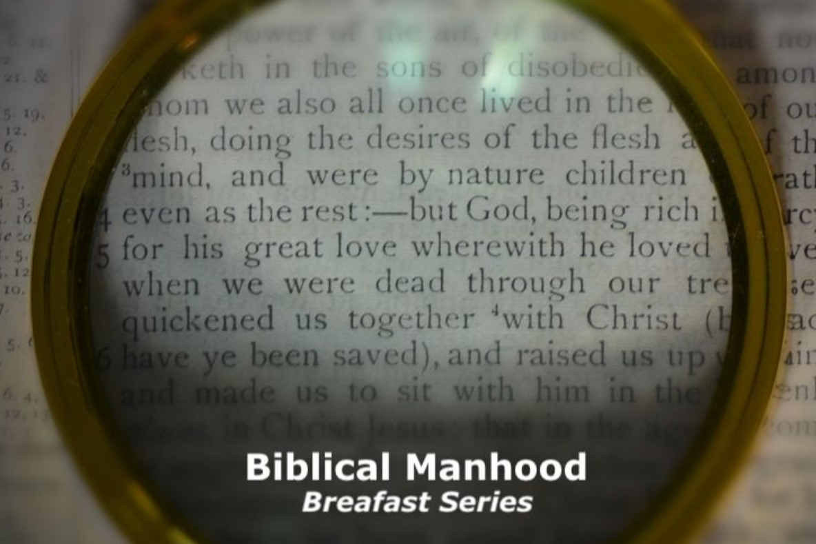 'Man-up!' What does God require of us as men?