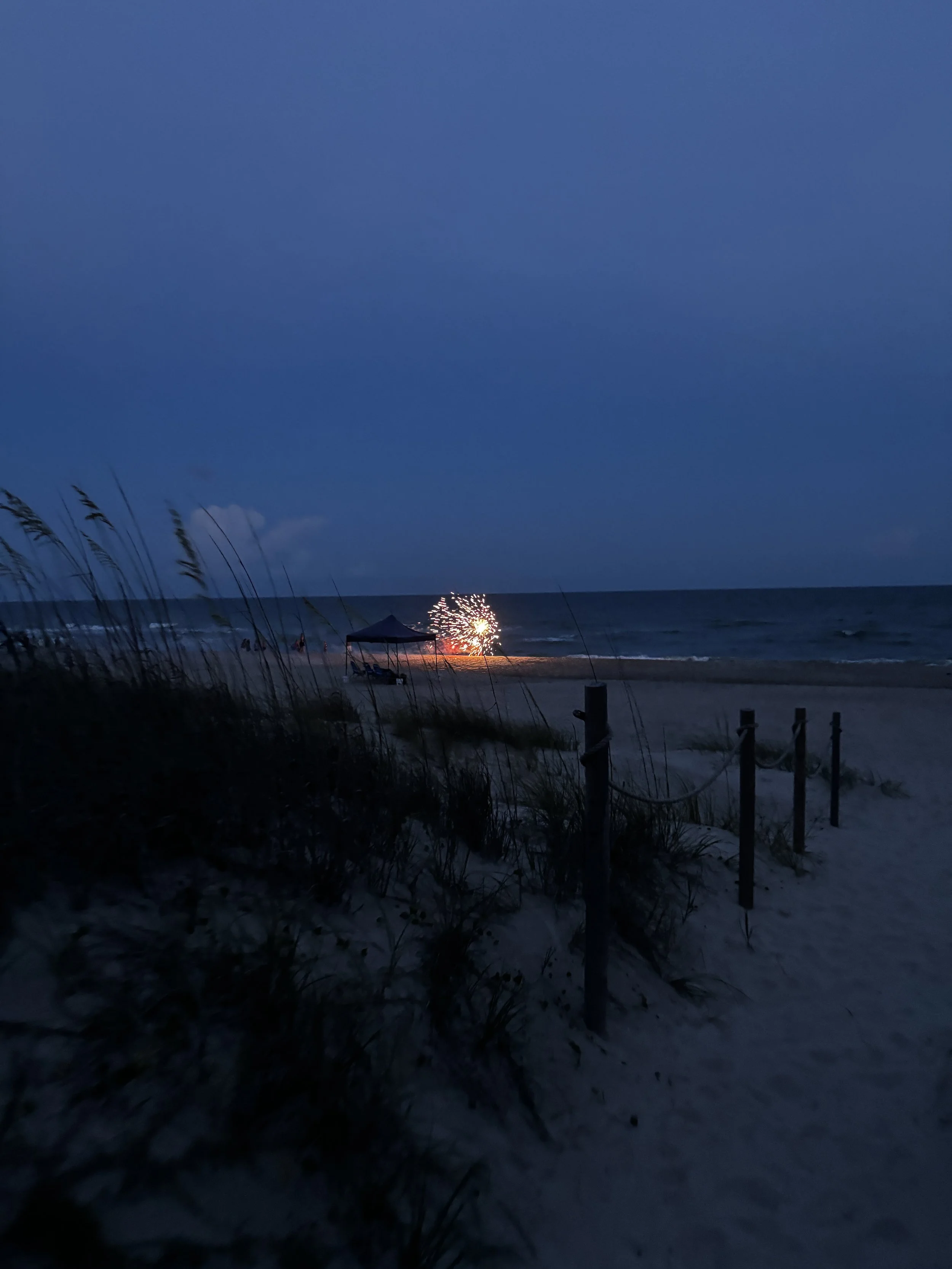 Fourth of July Fireworks on the Crystal Coast