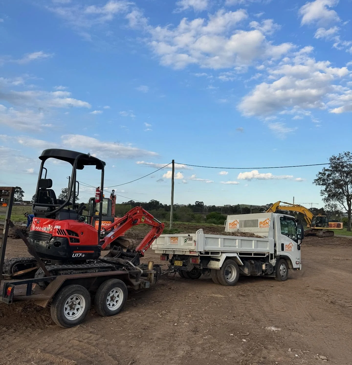 From tight access digs to bulk earthworks &ndash; PGN Excavations has you covered. Contact us today! 0447394703 📞 #PGNExcavations