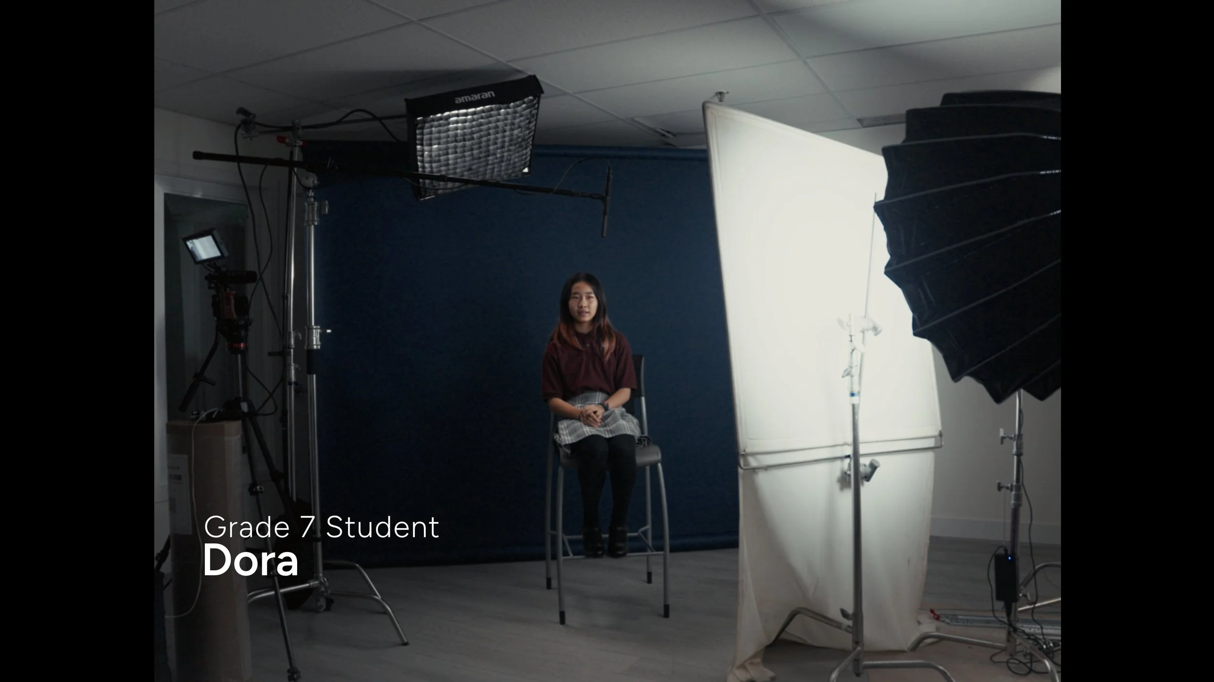Documentary interview and film production for educational institutions.