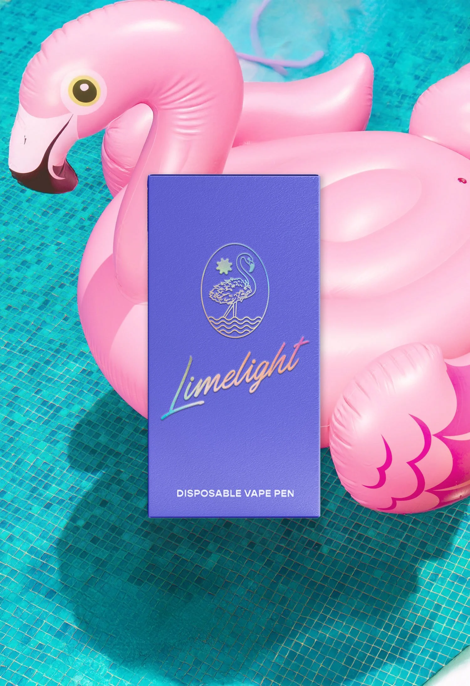 Limelight Cannabis vape box packaging