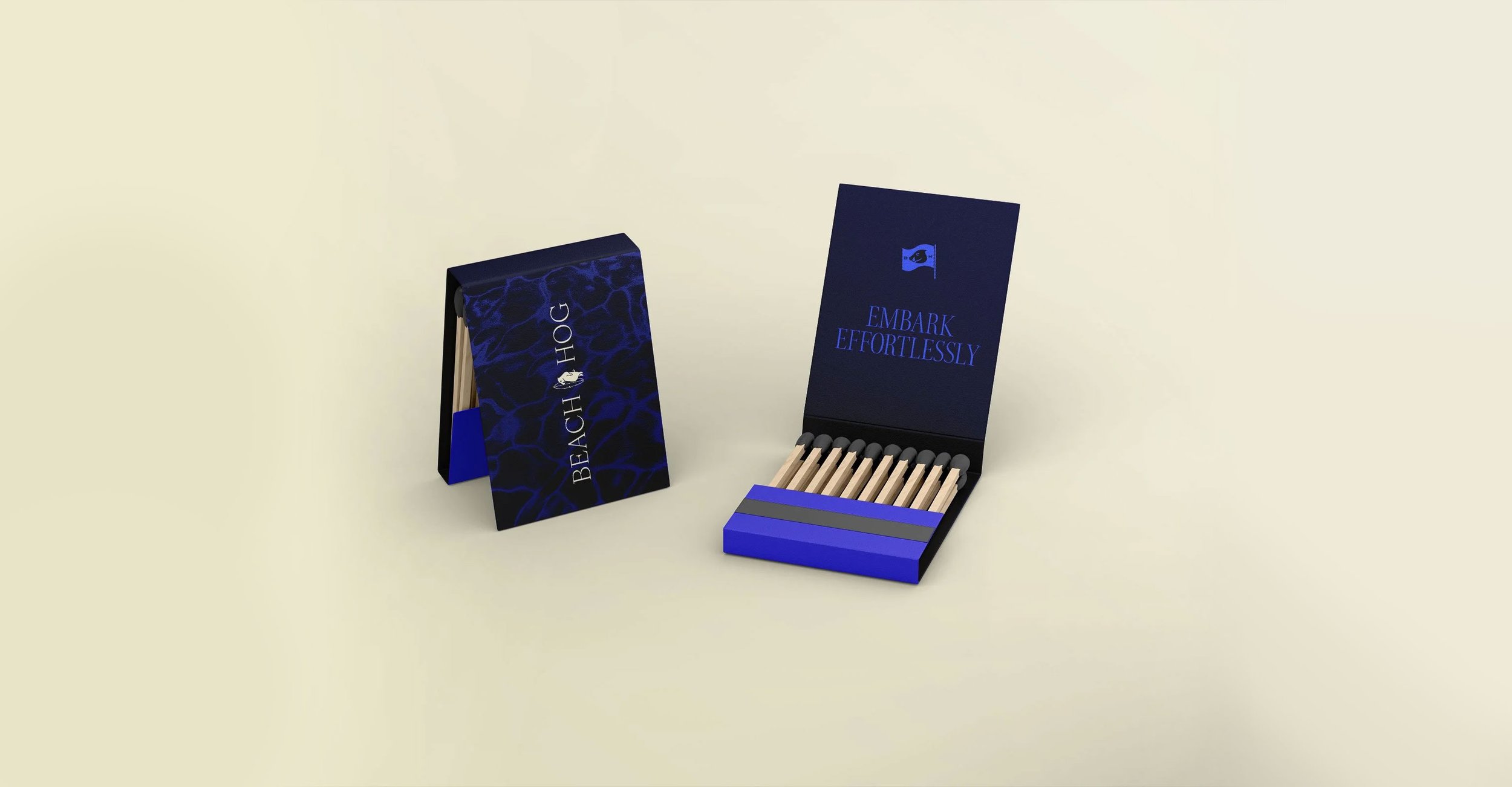 Beach Hog matchbooks