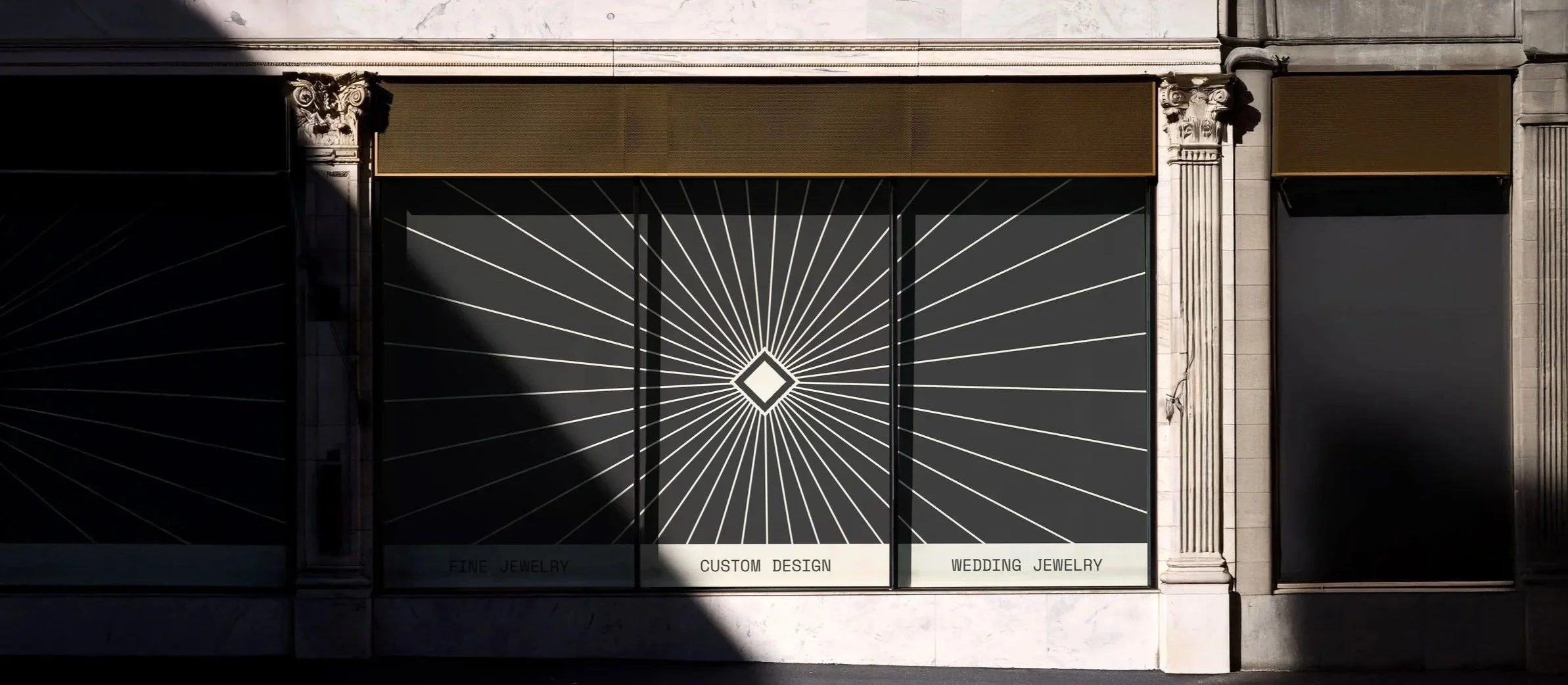 Window design for custom jewelry