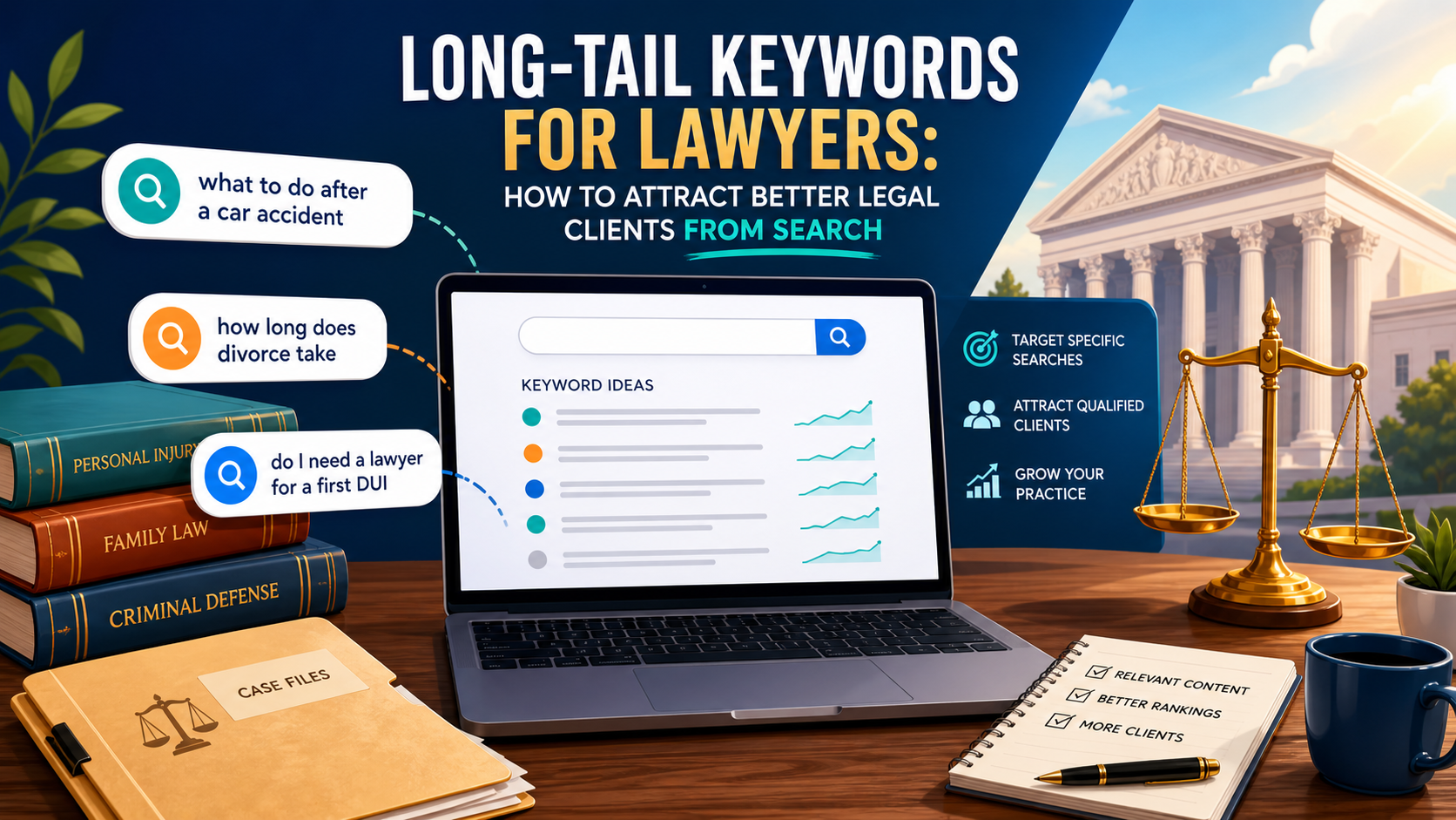 Long-Tail Keywords for Lawyers