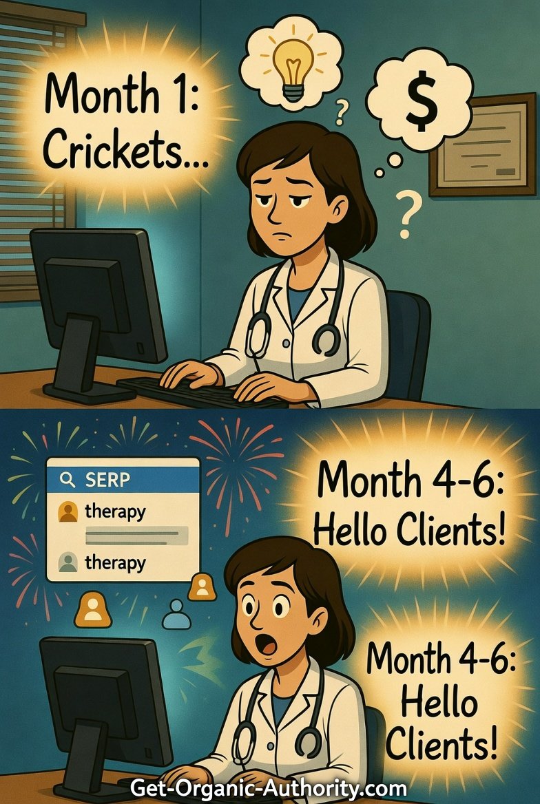 When Will My Therapy Website Get Traffic?