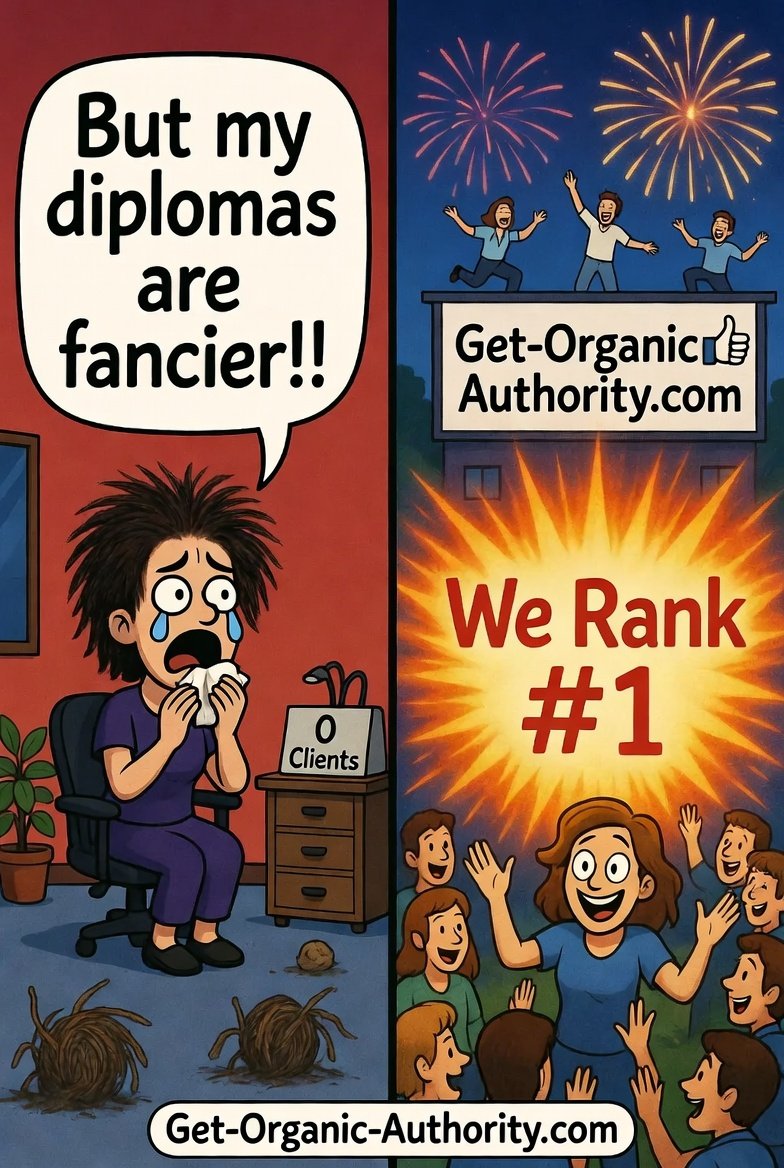 Why Is the Other Guy Getting All the Clients? The SEO Reason Mediocre Competitors Outrank Great Practices