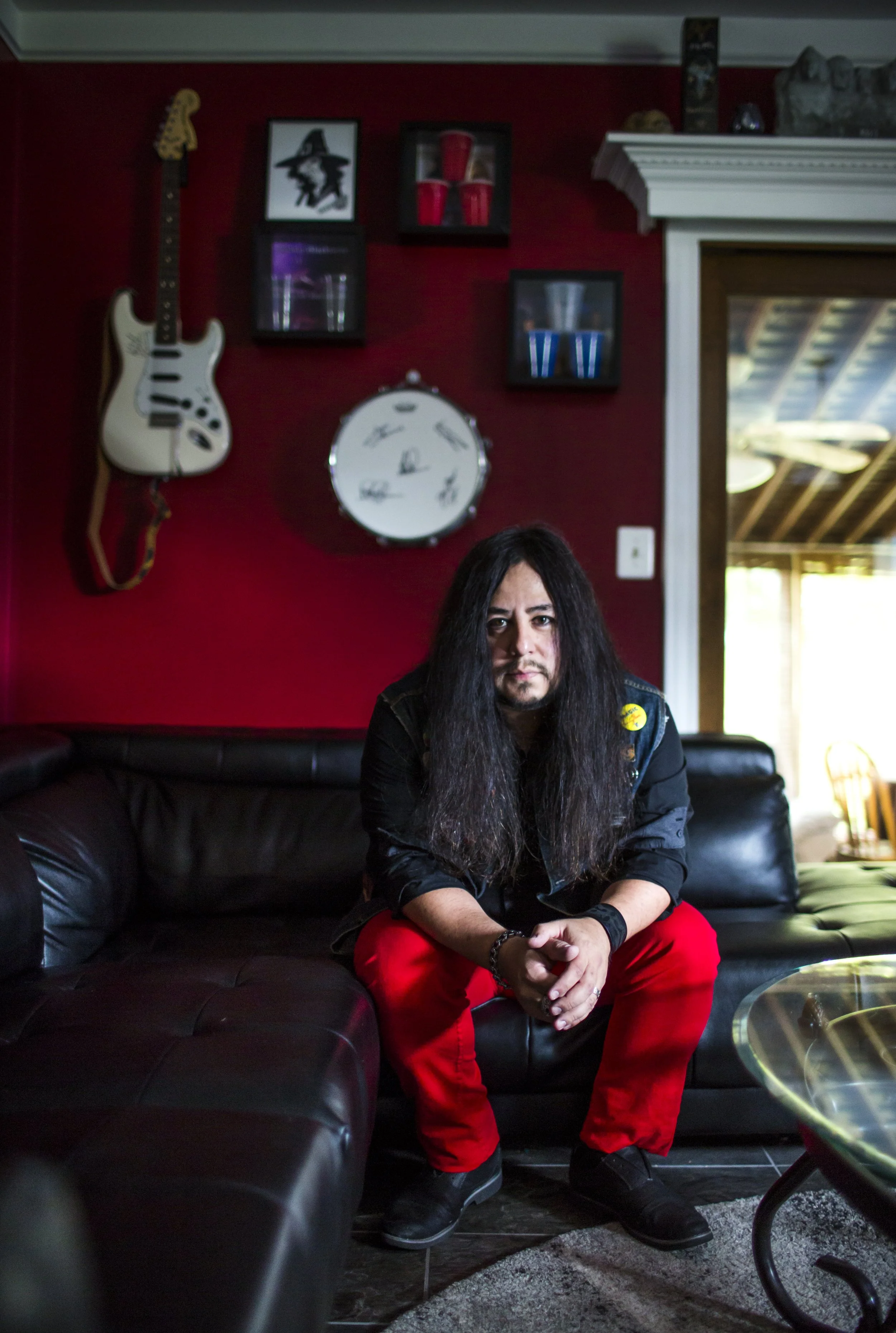  Lorenzo. An editorial portrait of a Musician and Assembly Line Worker at Michigan Flat Rock Assembly Plant    Charlotte Smith is a professional photographer in Ann Arbor, Michigan, offering event photography, portrait photography, and long-form stor