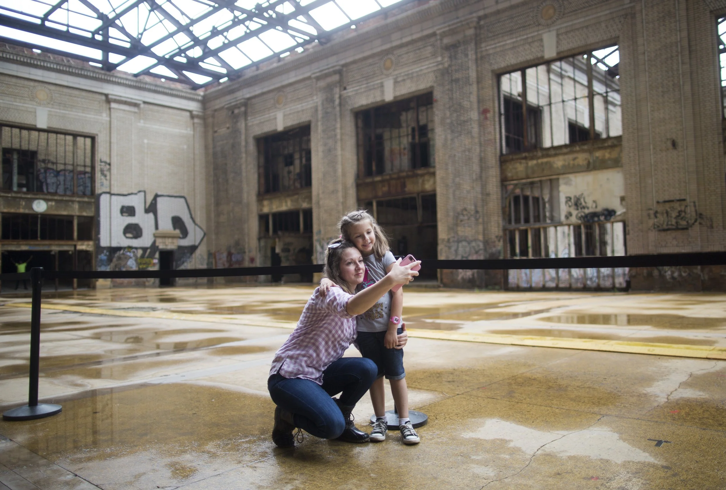  A collection of candid, editorial and documentary photography showcasing the work and revitalization of Michigan Central Station by Ford Motor Co. in Detroit, Michigan. Documented by Michigan Photojournalist Charlotte Smith 