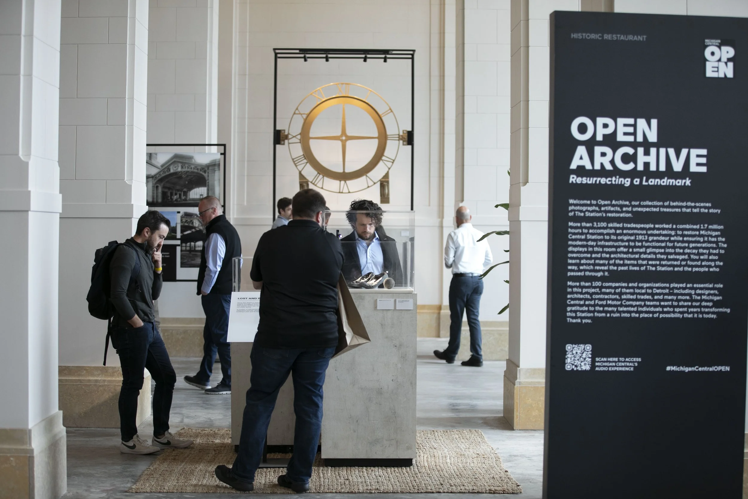  A collection of candid, editorial and documentary photography showcasing the work and revitalization of Michigan Central Station by Ford Motor Co. in Detroit, Michigan. Documented by Michigan Photojournalist Charlotte Smith 