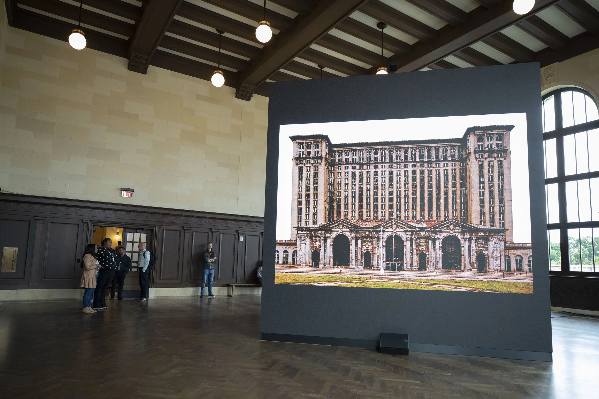  A collection of candid, editorial and documentary photography showcasing the work and revitalization of Michigan Central Station by Ford Motor Co. in Detroit, Michigan. Documented by Michigan Photojournalist Charlotte Smith 