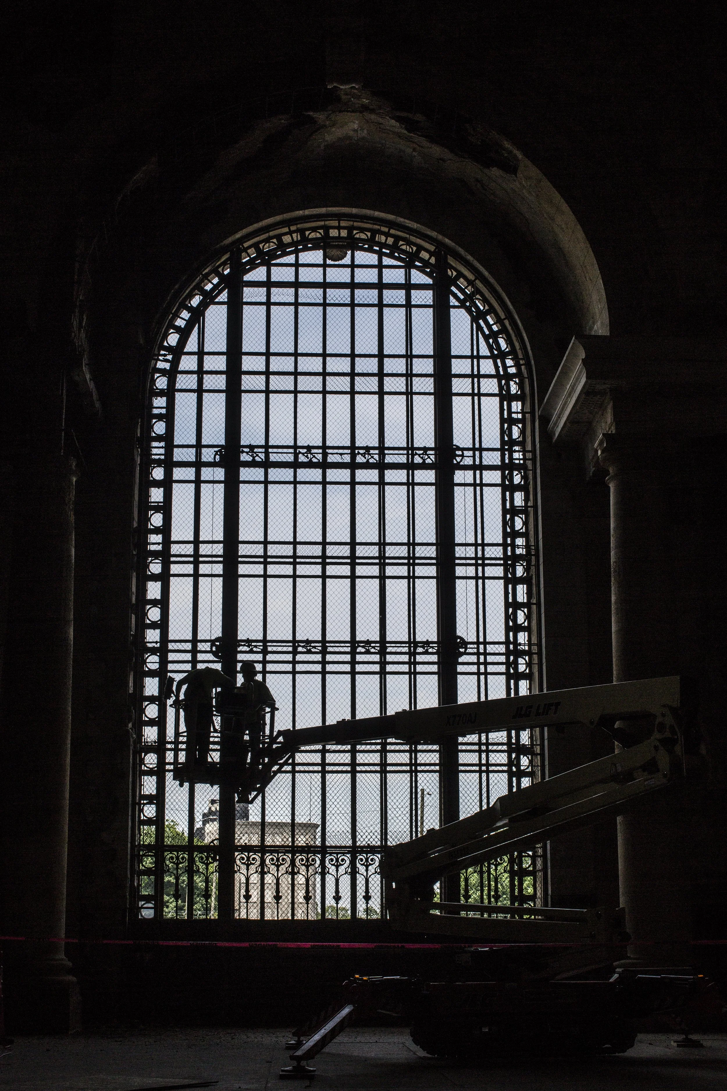  A collection of candid, editorial and documentary photography showcasing the work and revitalization of Michigan Central Station by Ford Motor Co. in Detroit, Michigan. Documented by Michigan Photojournalist Charlotte Smith 