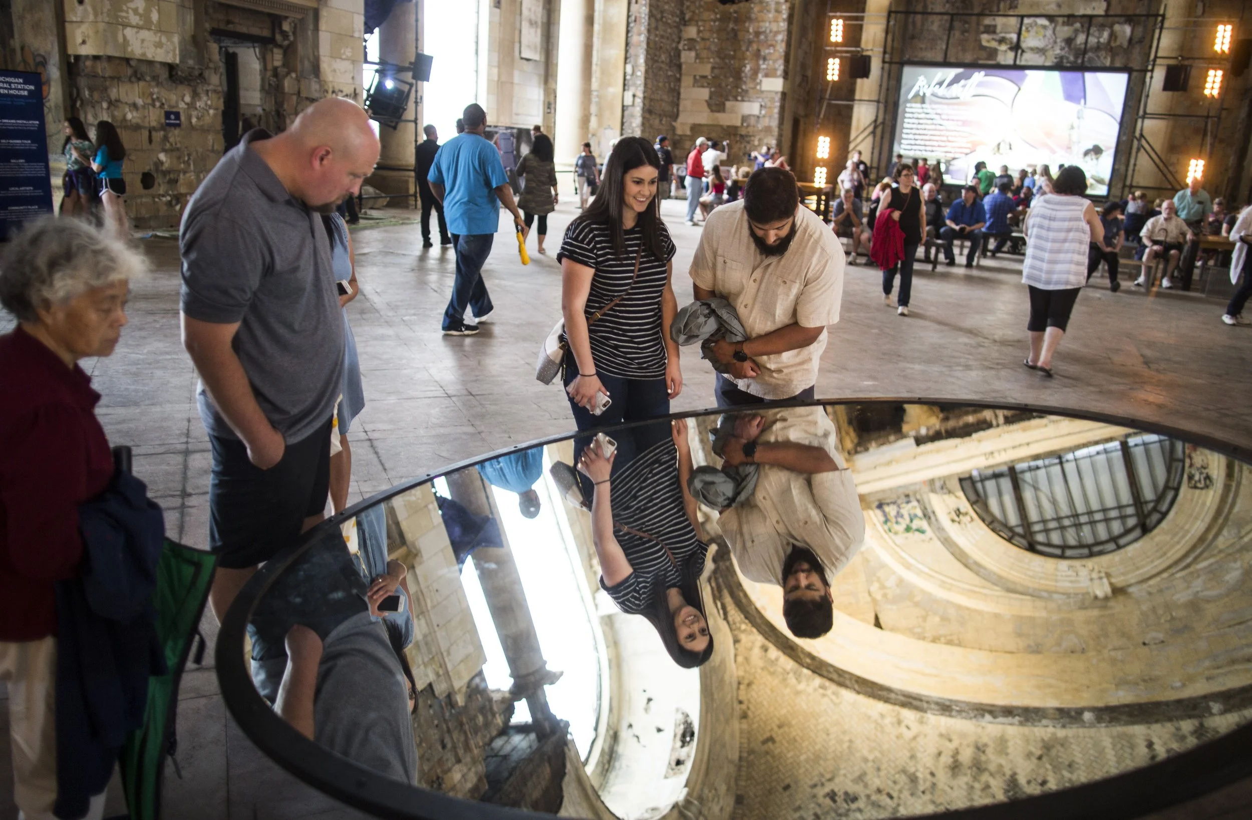  A collection of candid, editorial and documentary photography showcasing the work and revitalization of Michigan Central Station by Ford Motor Co. in Detroit, Michigan. Documented by Michigan Photojournalist Charlotte Smith 