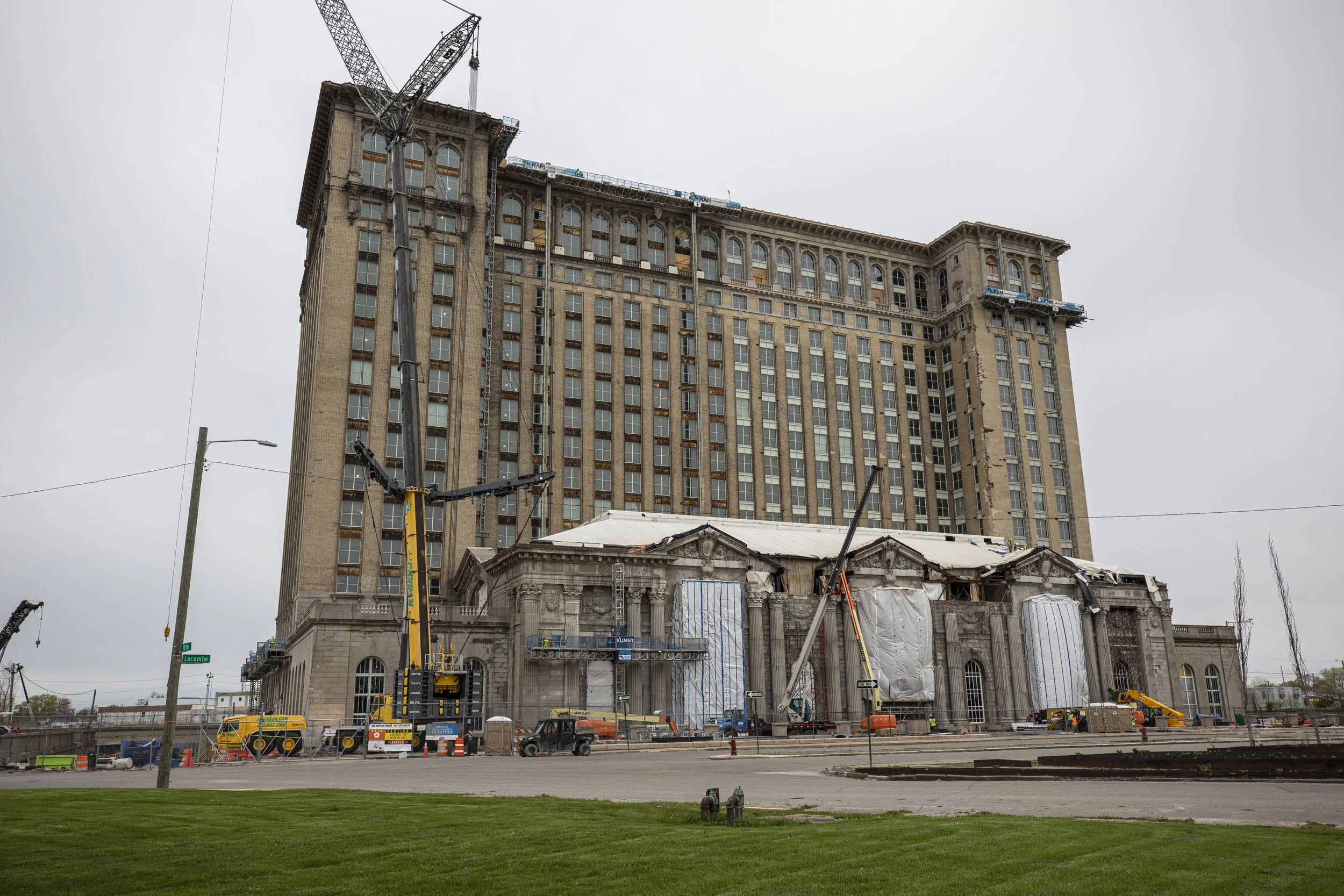  A collection of candid, editorial and documentary photography showcasing the work and revitalization of Michigan Central Station by Ford Motor Co. in Detroit, Michigan. Documented by Michigan Photojournalist Charlotte Smith 