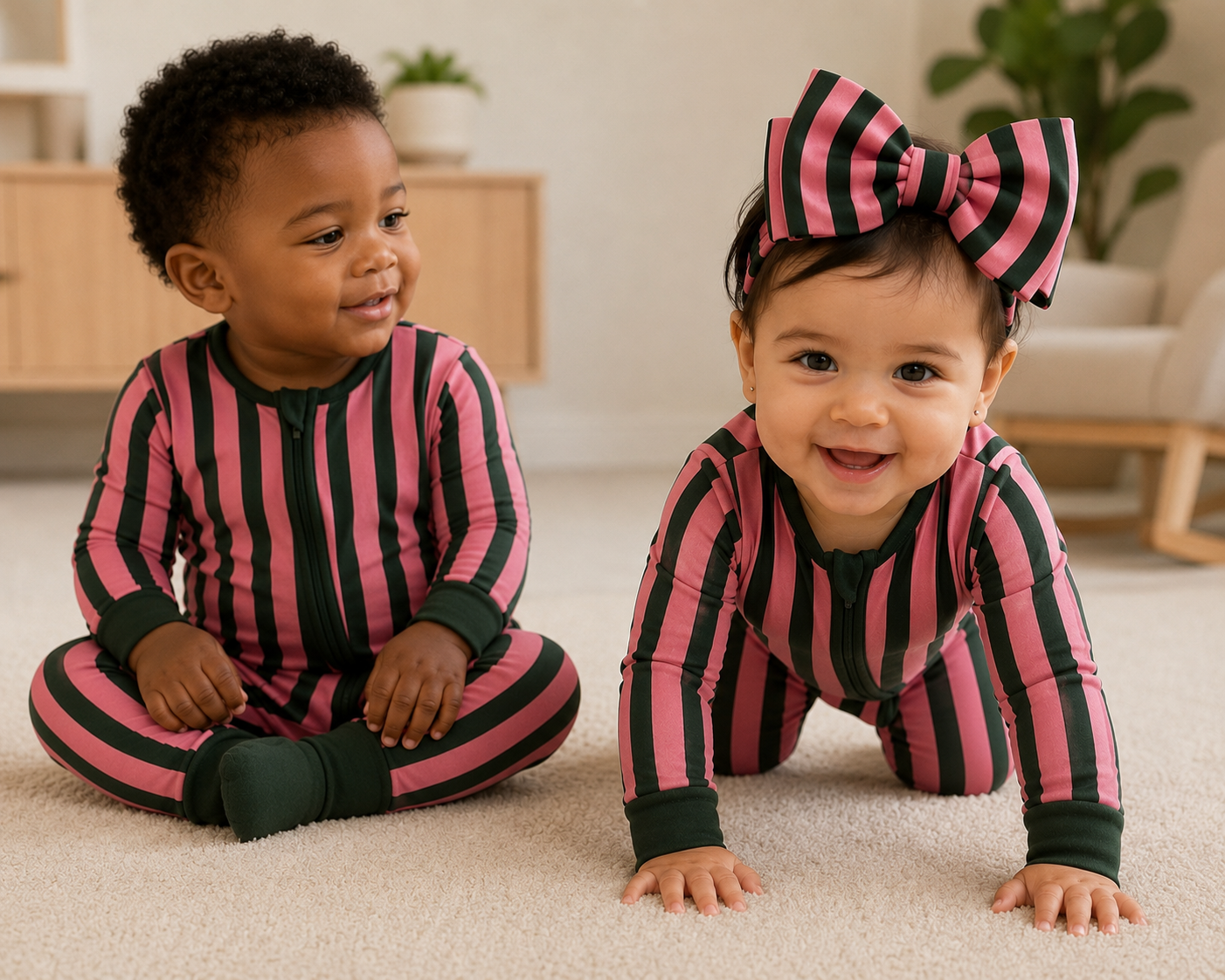 Rosy & Pine Onesie