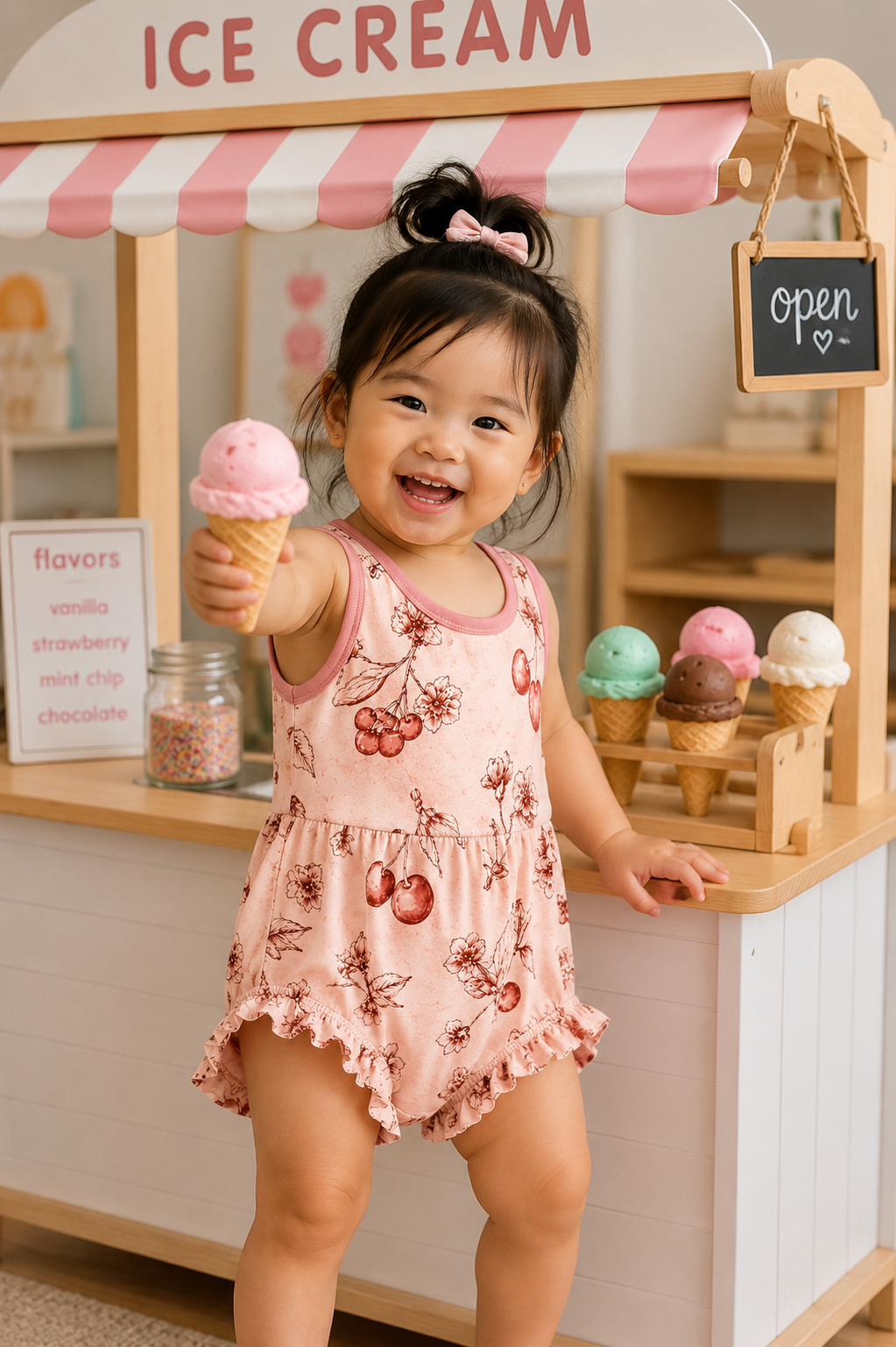 Cherry Nior Romper