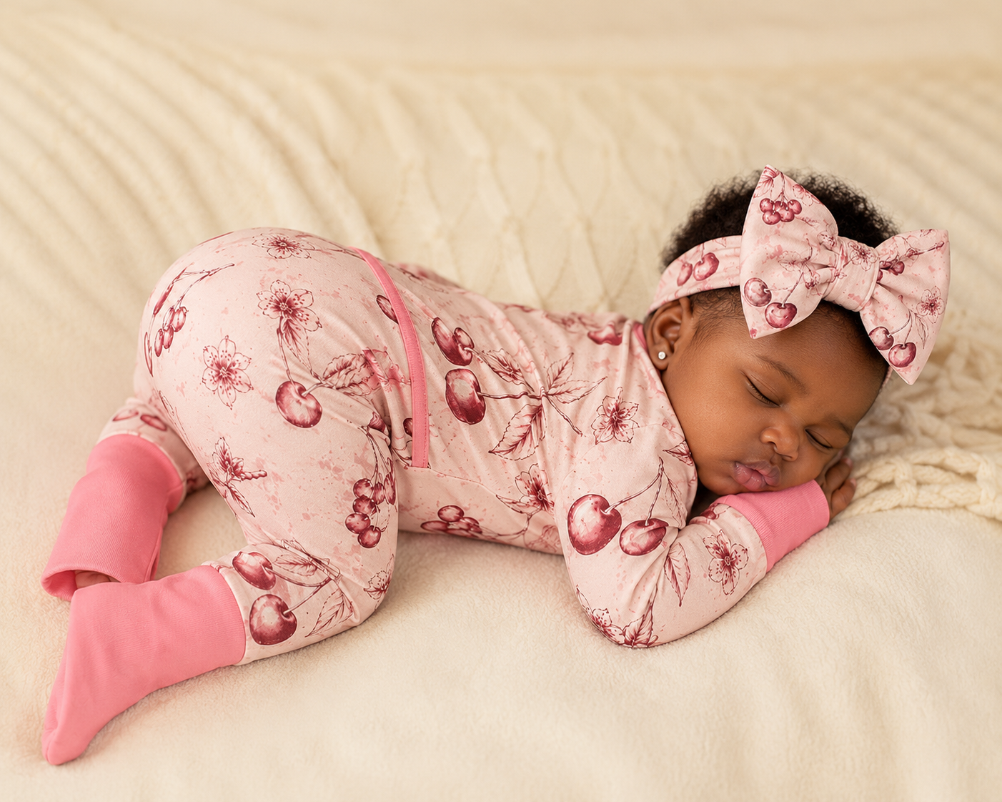 Cherry Nior Onesie