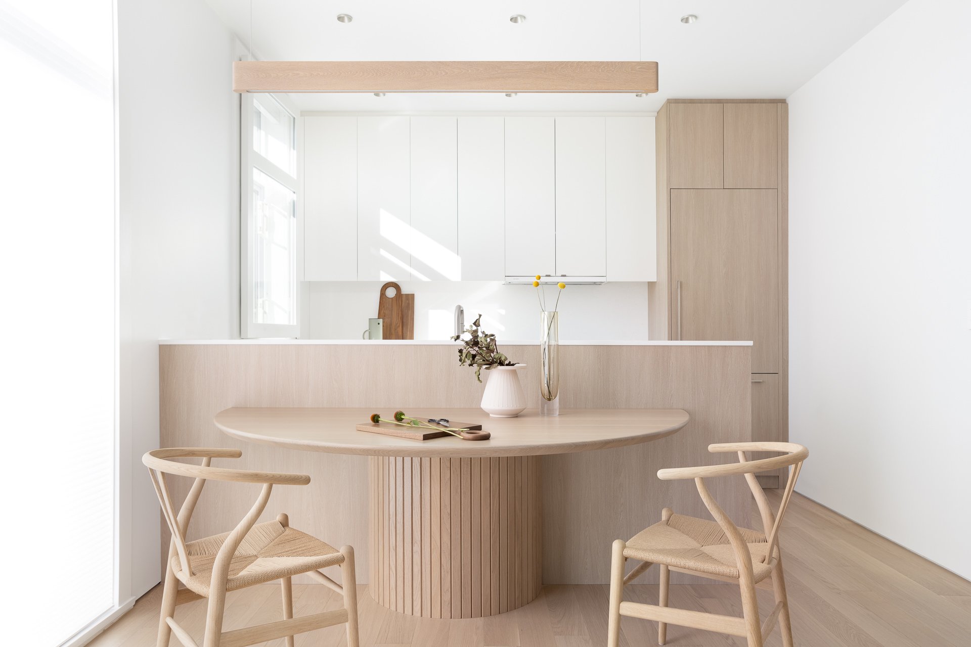 Interior architectural photography of modern penthouse remodel built by Condoworks in Vancouver, BC