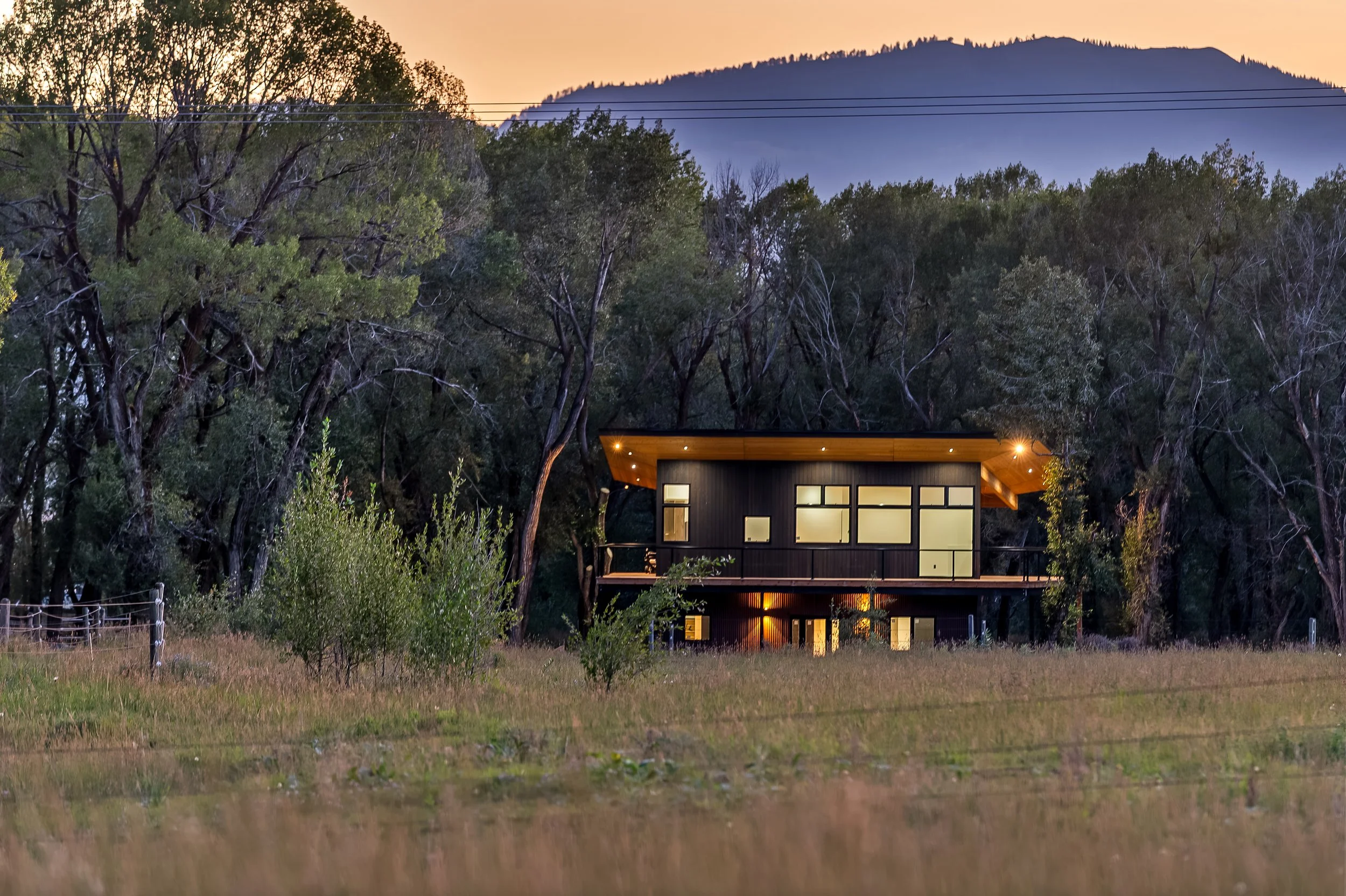 Fox Creek Retreat: A New Home, Horse Facilities and 43 Acres Outside Victor, Idaho