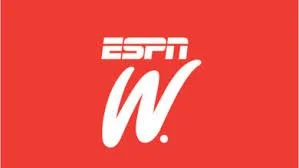 ESPN logo with a red background and a stylized white 'W' in the center.