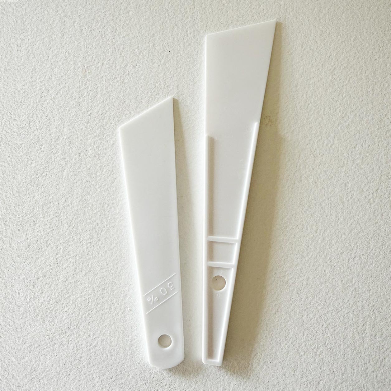 Plastic Spatula Set (30mm & 40mm)