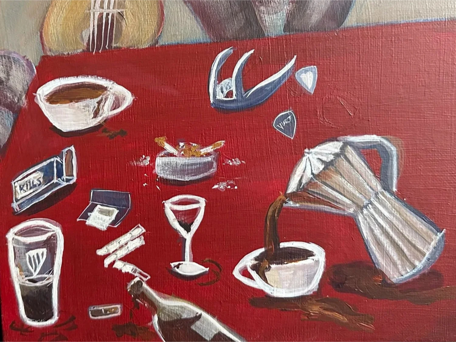 "The morning after the afters"  [Sold]