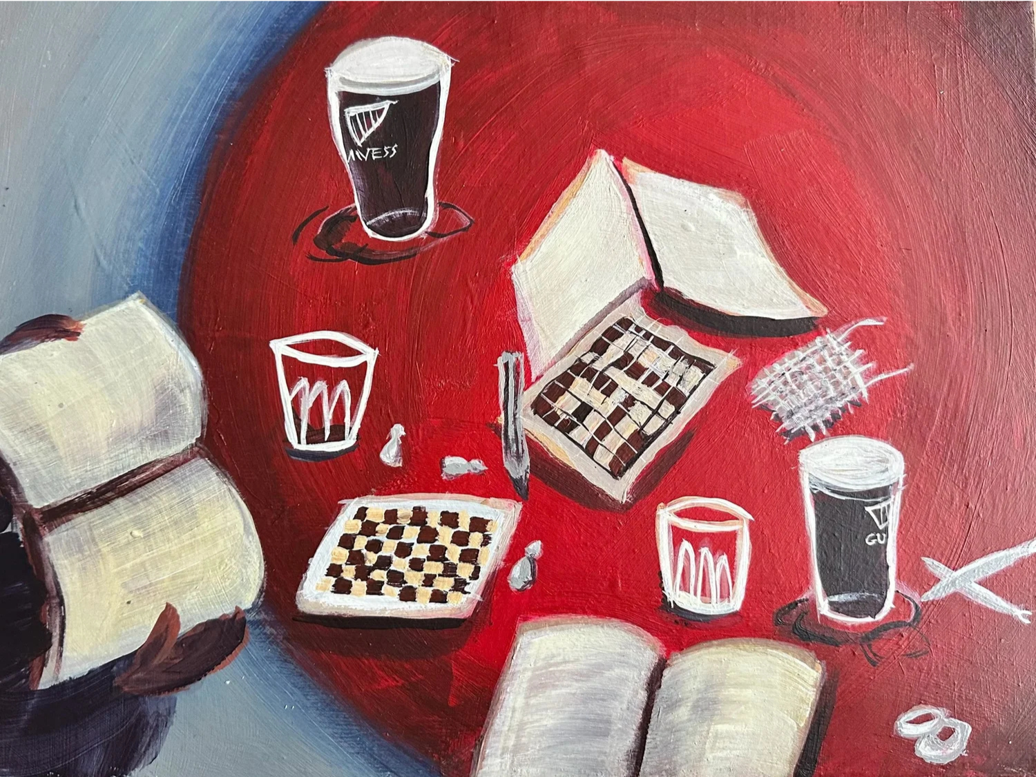 "Exploring Ireland by pints"  [Sold]